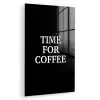 Quotes - Letters - Koffie - Zwart plexiglas 5mm klein -zzzproduct_nieuw