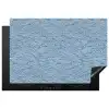 Golven - Ritmisch - Blauw Inductie beschermer vinyl 3mm klein 276 -3d
