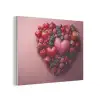 Fruit - Hartjes - Aardbeien - Frambozen - Bosbessen PET vilt klein -3d