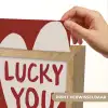 Lucky - Hart - Rood Light Box met kabel (Wandlamp) klein -USP_websiteprintNL