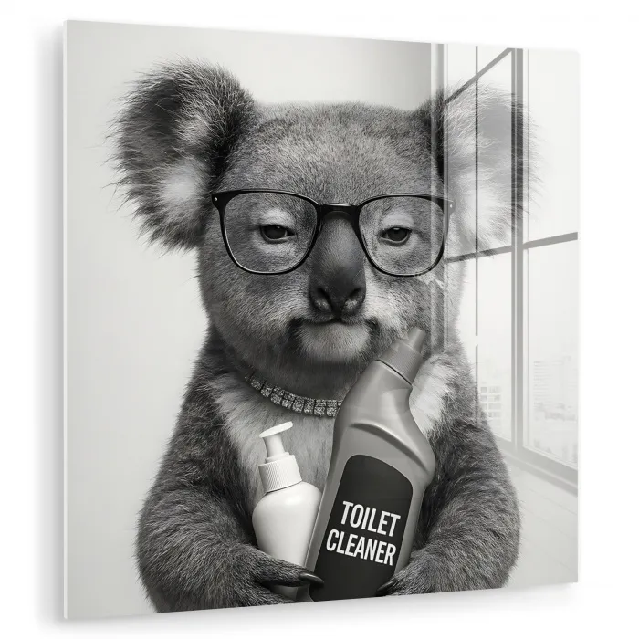 Koala - Bril - Toilet plexiglas 5mm klein -zzzproduct_nieuw