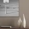 Basketbalpaal - Landschap - Zand - Wit PET vilt klein -sfeer6_closeup