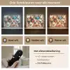 Hond - Dieren - Patronen - Bruin - Meiden - Jongens Light Box met batterij (Wandlamp kind) middel -USP_lichtkleurNL