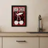 Kersen - Illustratie - Rood KitchenYeah - Keuken - Fotolijst klein -sfeer2