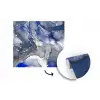 Marmer - Goud - Abstract - Blauw fotobehang vinyl groot -3d