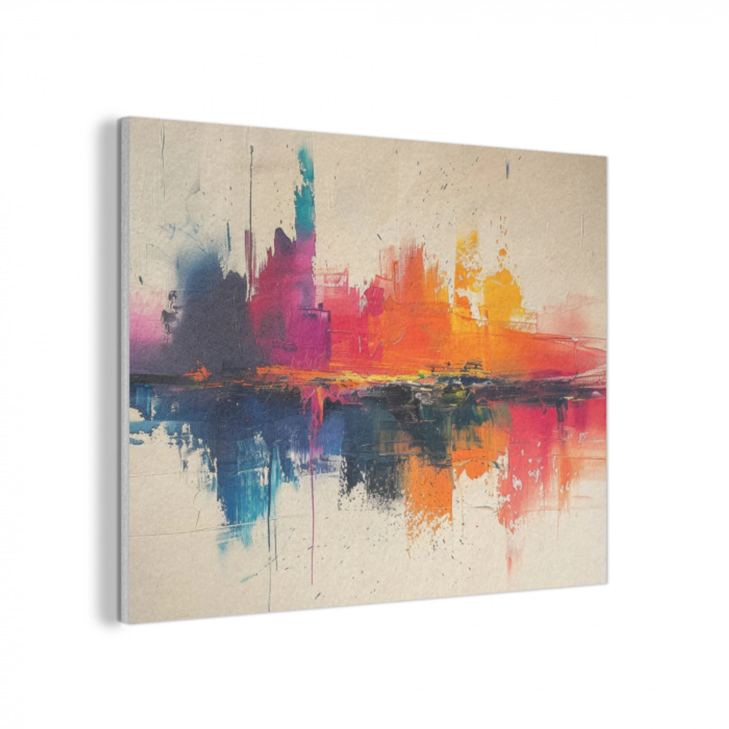 Watercolor - Kunst - Modern PET vilt klein -3d