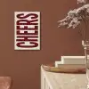 Red - Cheers - Decoratie - Beige aluminium wit klein -sfeer4
