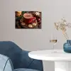 Chocolademelk - Mok - Winter - Kerst - Gezelligheid poster papier klein -sfeer3