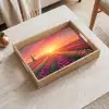 Windmolen - Zonsondergang - Landschap Dienblad Rechthoek middel -sfeer1