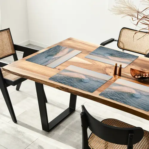 Golf - Zee - Water Placemat vinyl groot -zzsfeer4_Kitchenyeah-website