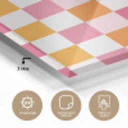 Patroon - Vierkant - Roze plexiglas 5mm klein 11 -wsfeer2_DE