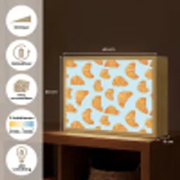 Croissant - Speels - Blauw Light Box met batterij (Wandlamp) middel 907 -USP_websiteoverzichtNL
