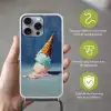 Ijshoorn - Bolletjes - Smelt - Roze Hoesje iPhone 16 Pro Max met koord klein -sfeer2_NL