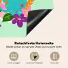 Thee - Illustratie - Kopjes - Bloemen Inductie beschermer vinyl 3mm middel -tsfeer4_DE