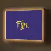 Blauw - Geel - Fijn Light Box met batterij (Wandlamp) middel -z3d_website
