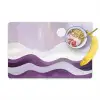 Golven - Heuvels - Abstract - Paars Placemat vinyl groot -zzzproduct_Kitchenyeah-website