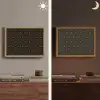 Goud - Illusie - Patroon Light Box met batterij (Wandlamp) middel 907 -sfeer3