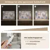 Penseelstreken - Schilderij - Beige Light Box met kabel (Tafellamp) klein -USP_dimbaarNL