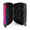 Goal-getter roze NBS - Handbagage koffer - Unisex middel -binnenkant