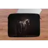 Krachtig - Paard - Donker laptophoes neopreen klein -tafel
