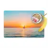 Zee - Zeilboot - Zonsondergang Placemat vinyl groot -zzzproduct_Kitchenyeah-website