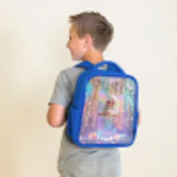 Fee - Elf - Regenboog Kinderrugzak - Blauw middel -sfeer2