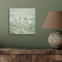 Grassen - Minimalistisch - Groen aluminium wit klein -sfeer2