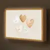 Hartjes - Kleurrijk - Pastel Light Box met batterij (Wandlamp kind) middel -z3d_website