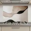 Contourlijnen - Abstracte landschap keuken achterwand spatscherm klein -3d_website