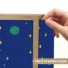 Kleurrijk - Raket - Ruimte Light Box met batterij (Wandlamp kind) middel -USP_websiteprintNL