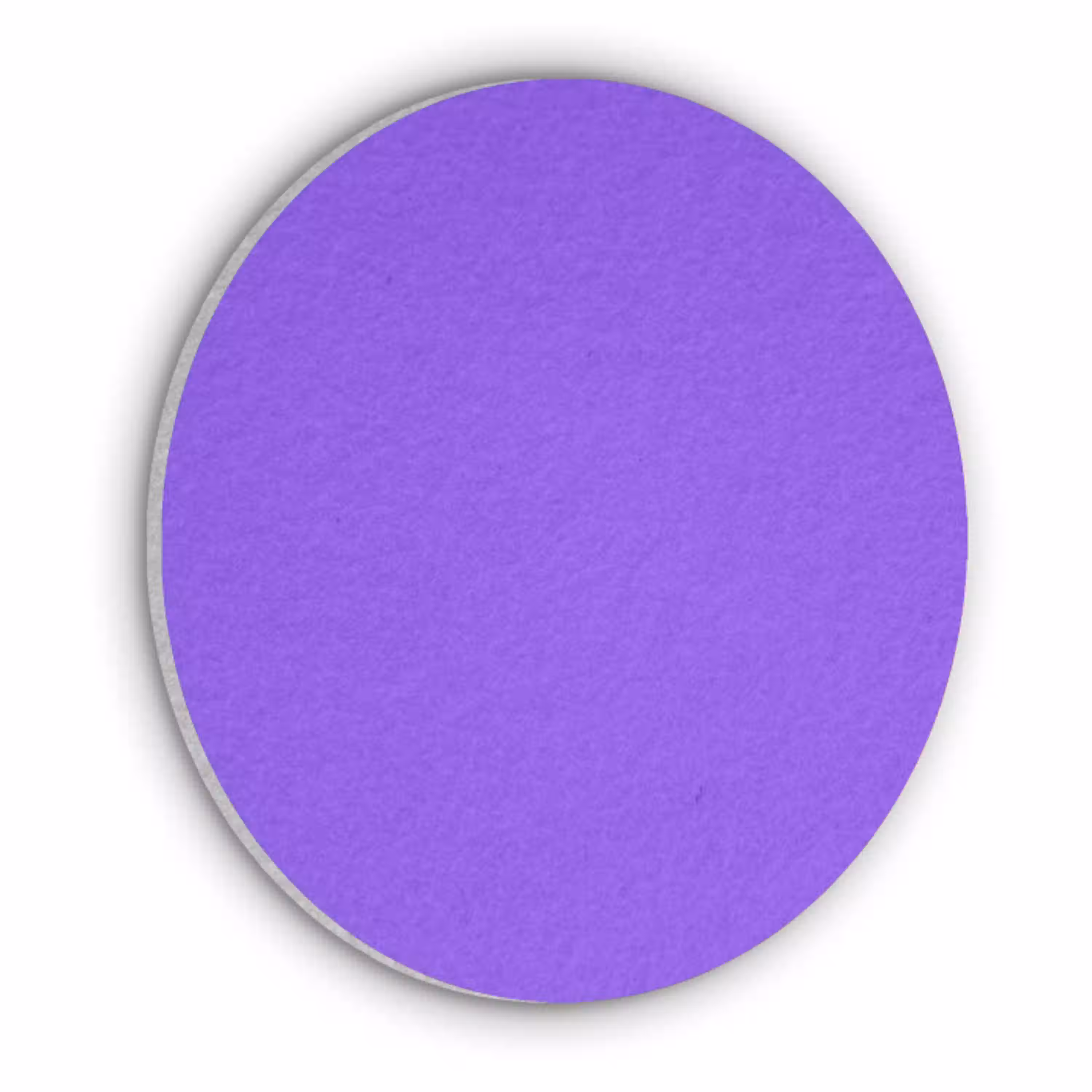 Vivid - Violet - Paars Akoestische PET Vilt - Rond klein 838 -3d