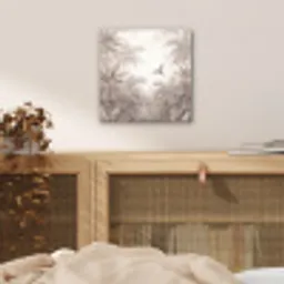 Papagaai - Jungle - Tropisch aluminium wit klein -sfeer3