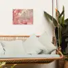 City - Car - Pink tuinposter los doek klein -sfeer7