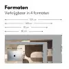 Geometrisch - Geweven structuur - Modern Muismat XXL klein -sfeer5