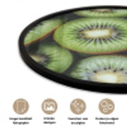 Kiwi - Fruit - Groen Fotolijst rond zonder passe partout klein -closeup_NL
