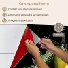 Avocado - Groente - Bladeren - Water - Zwart - Groen keuken achterwand spatscherm klein -spatscherm_NL