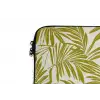 Palmblad - Patroon - Groen laptophoes neopreen klein 279 -detail