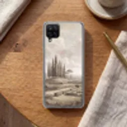 Vallei - Tuin - Natuur - Groen Telefoonhoesje Samsung Galaxy A12 klein -sfeer1