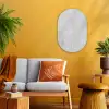 Verwering - Beton - Structuren Wandcirkel Ovaal Forex klein -sfeer4