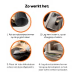 Kruidentuil Elegantie Inductie beschermer vinyl 3mm klein -zzzzzzz-td-werking