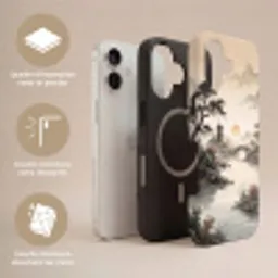 Azië - Landschap - Kleurrijk Toughcase MagSafe Apple iPhone 17 klein -USP_Lagen_FR