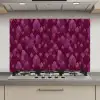 Bladeren - Patroon - Burgundy keuken achterwand spatscherm klein 900 -3d_website