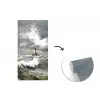 Vuurtoren - Golven - Storm fotobehang vinyl groot -3d