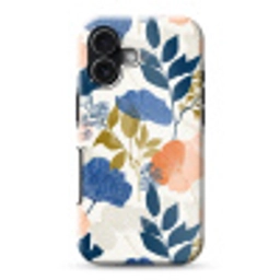Bloemen - Botanisch - Kleurrijk Toughcase MagSafe Apple iPhone 17 klein 1017 -3d