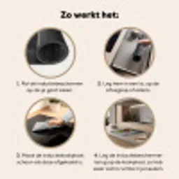 Contrast in Smaak en Textuur Inductie beschermer vinyl 3mm middel -sfeer9