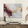 Rood - Abstract - Goud - Modern PET vilt klein -sfeer1
