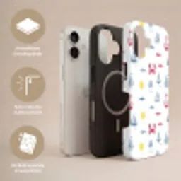 Nautisch - Illustraties - Kleurrijk Toughcase MagSafe Apple iPhone 17 klein 1017 -USP_Lagen_DE