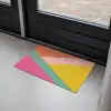 Driehoeken - Kleurrijk - Abstract Deurmat klein -sfeer2