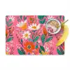 Roze - Bloemen - Wit - Oranje Placemat vinyl groot -zzzproduct_Kitchenyeah-website