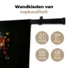 Goud - Bloemen - Kleuren - Vaas Wandkleed katoen klein -sfeer2
